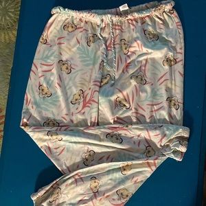 Disney Lion King comfy PJ Pants. Size Large (12-14) with elastic waist and legs